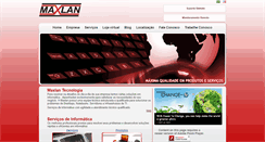 Desktop Screenshot of maxlan.com.br